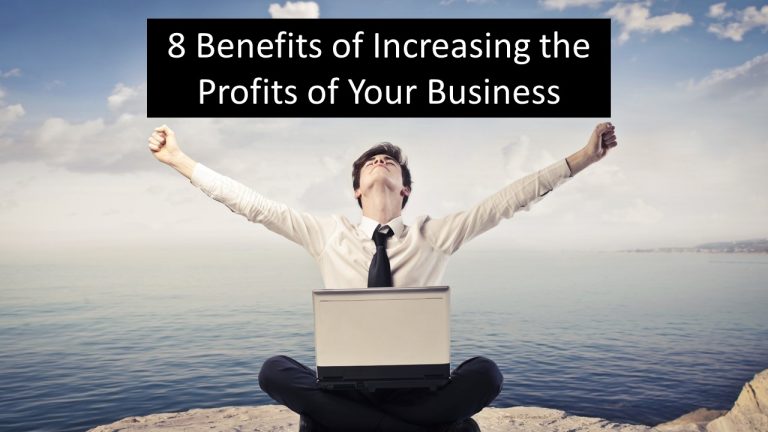8 Benefits of Increasing the Profits of Your Business - My Worst ...